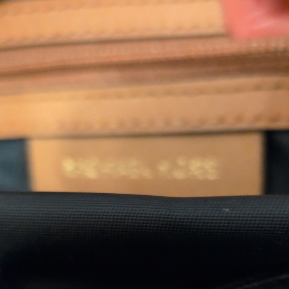 Michael Kors Navy Blue Cross Body Bag with Gold Details NWOT - Picture 8 of 16